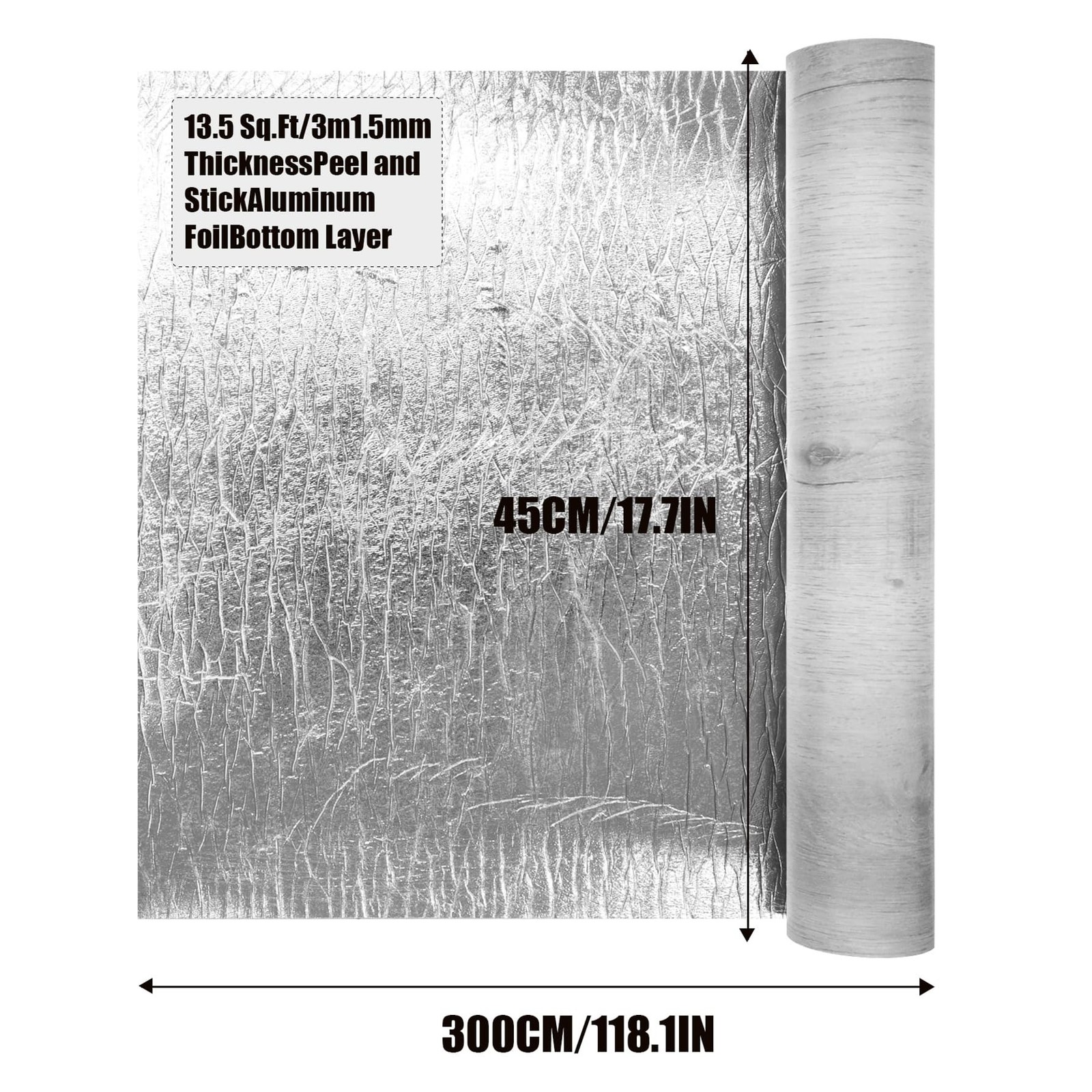 Luxury Thicken Wood Grain Peel and Stick Floor Tiles Self-Adhesive Vinyl Floo…