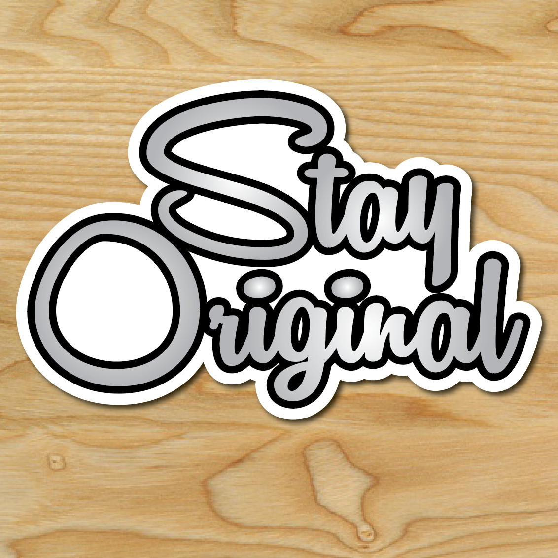 (1) Stay Original car Sticker Auto Race Drift JDM Decal Boost Tuner Euro Funny