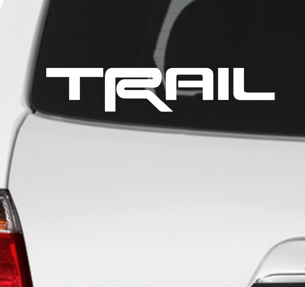 4Runner Trail Sticker Decal Toyota 4 Runner SR5 Red White Black 3" 5" 8" 10" XO