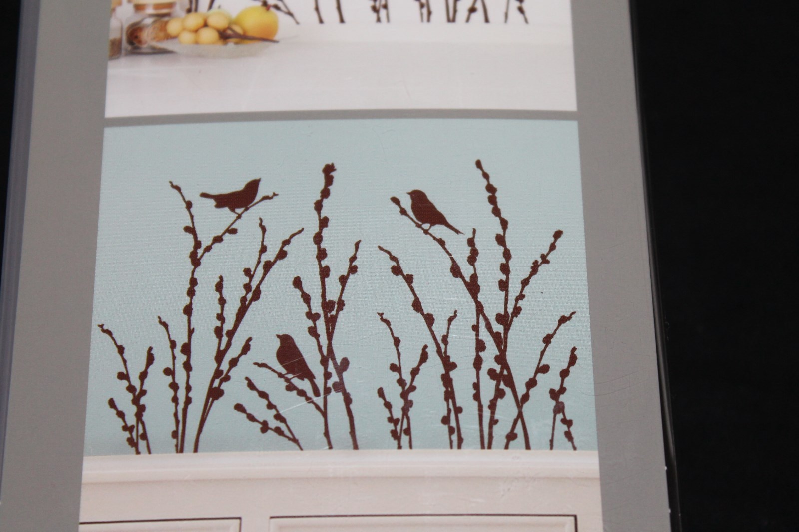 Wall Decor Wall Decals Birds Brown 42×29 new in pkg