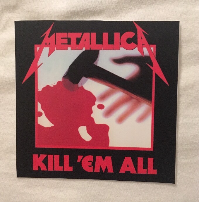 Metallica Sticker – Kill ’em All