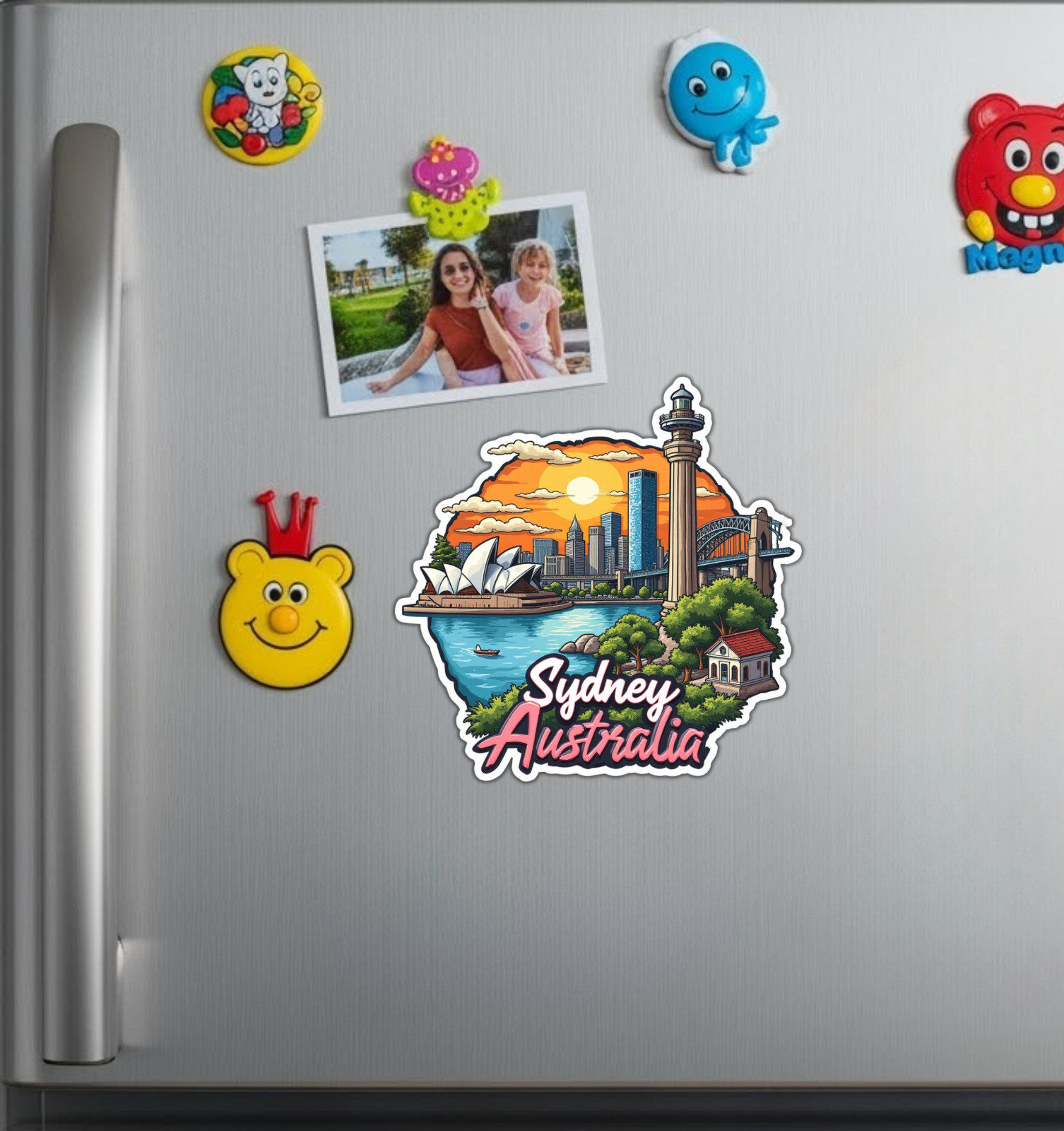Sydney Australia Fridge Magnet or Laptop Sticker