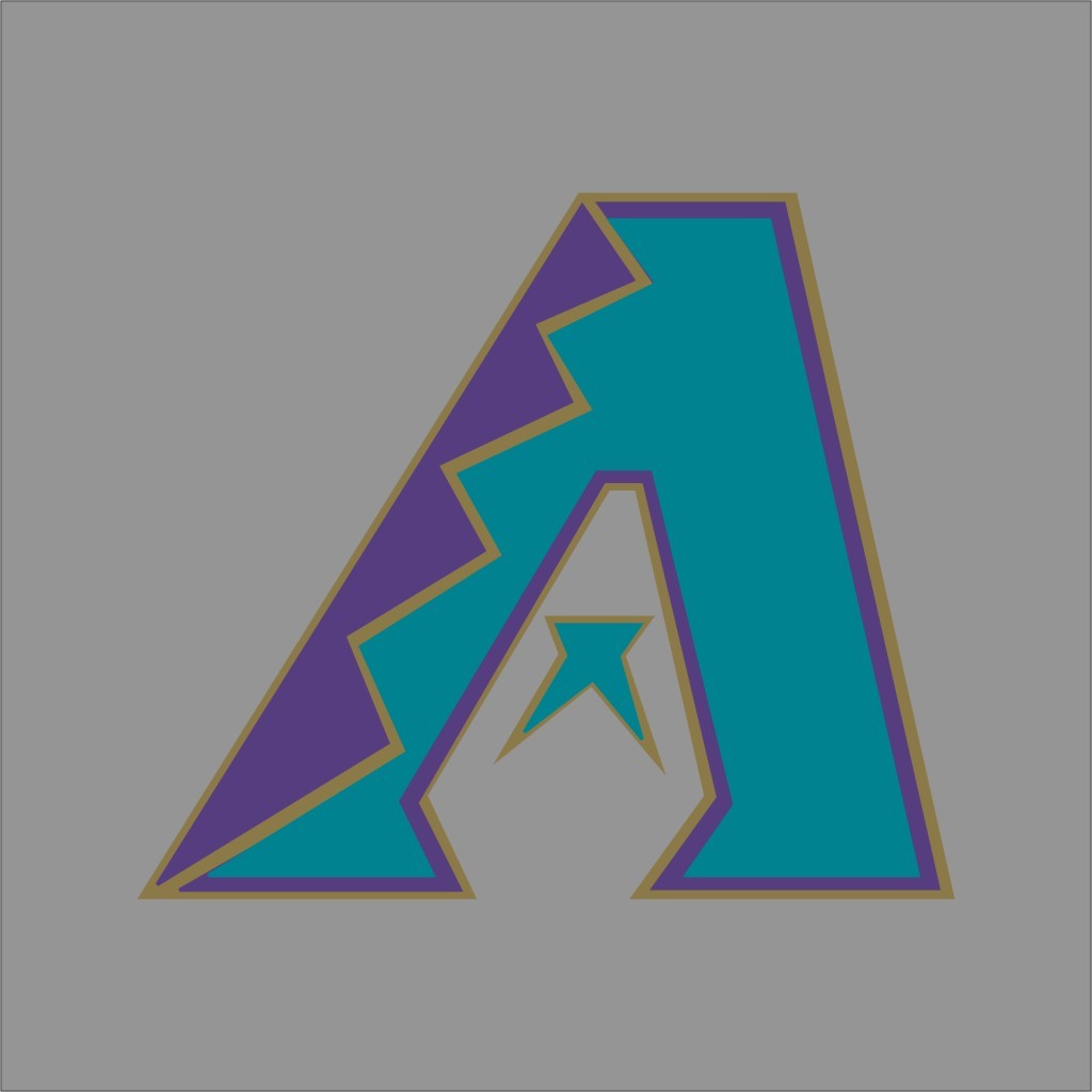 Arizona Diamondbacks #8 MLB Team Logo Vinyl Decal Sticker Car Window Wall