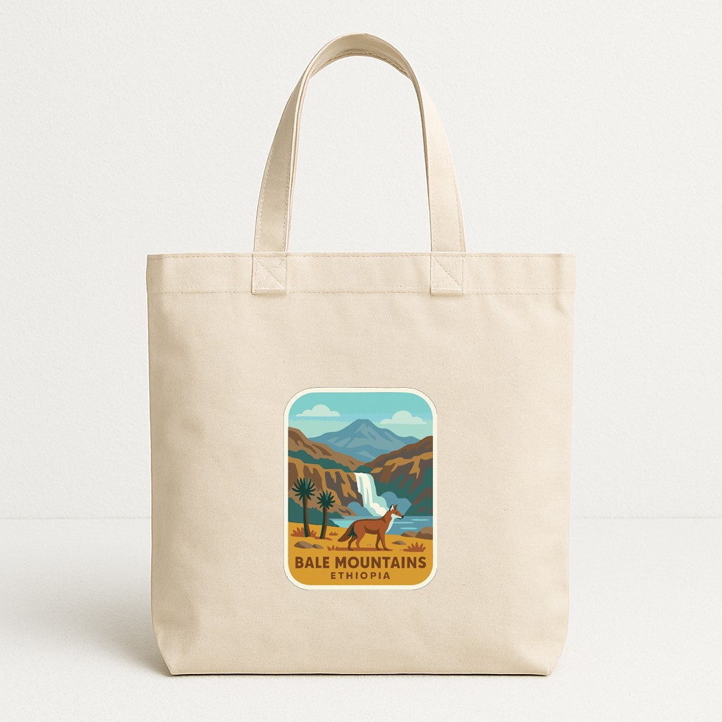 Bale Mountains Ethiopia Iron On Heat Transfer Vinyl HTV World National Parks