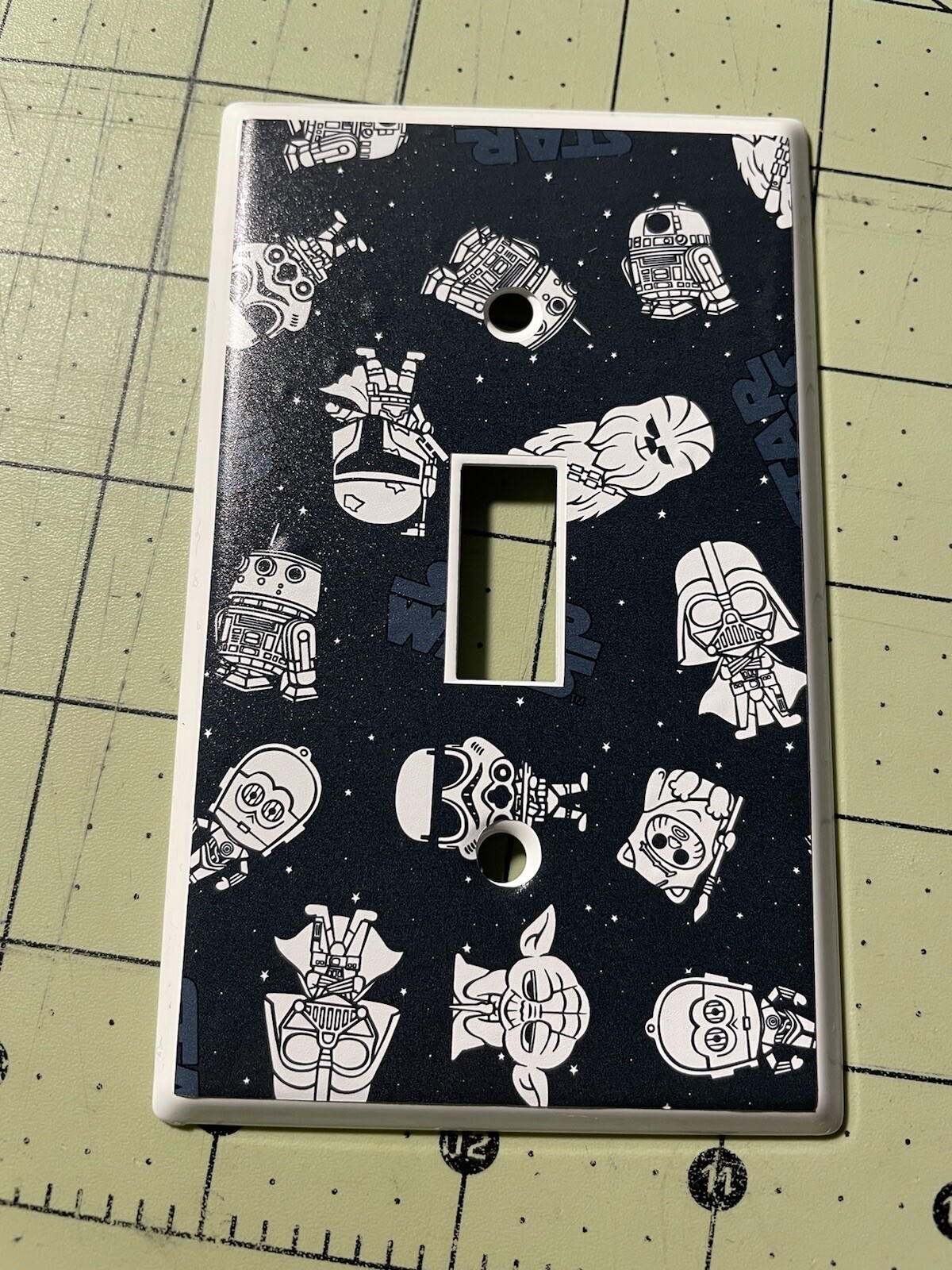 STAR WARS Light switch die cut vinyl decal #115C BOGO 25% OFF