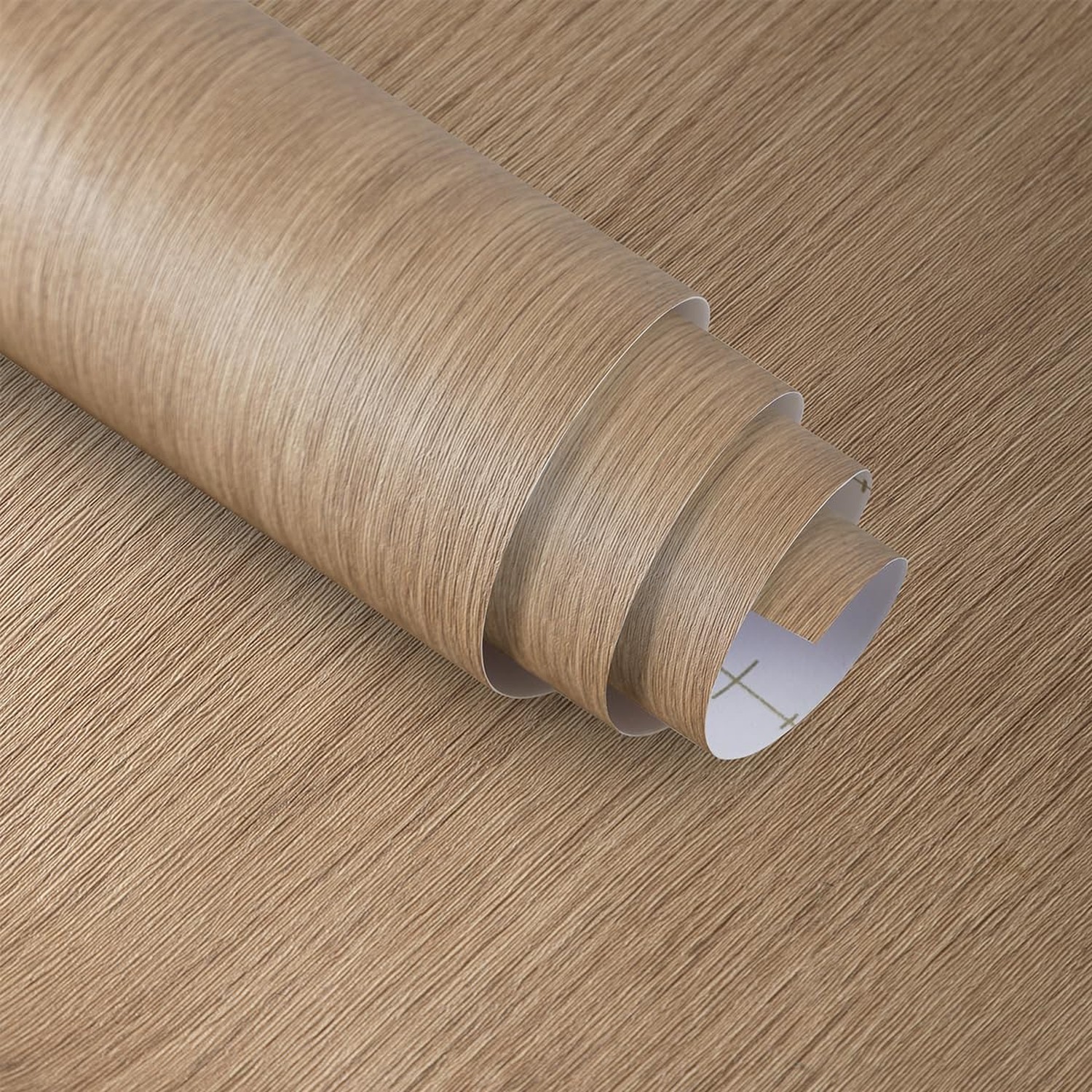 Brown Oak Wood Grain Contact Paper 15.74"x78.74" Faux Wood Wallpaper Peel and…