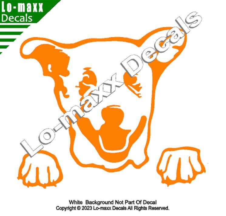 Happy Dog Cute Car Window Custom Graphic Design Original Die Cut Vinyl Decal