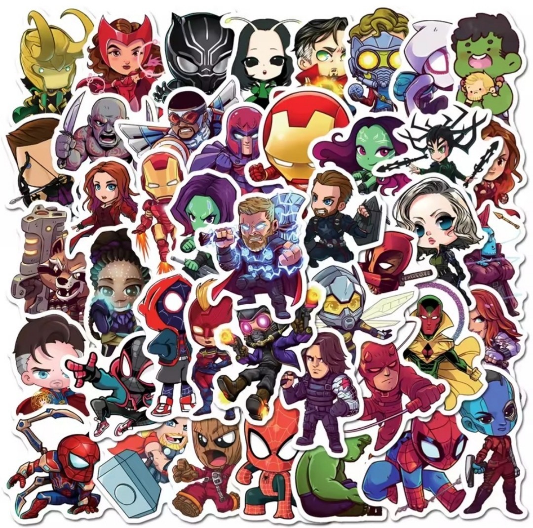 20 PCS Marvel Avengers Guardians of the Galaxy 3 Stickers BRAND NEW