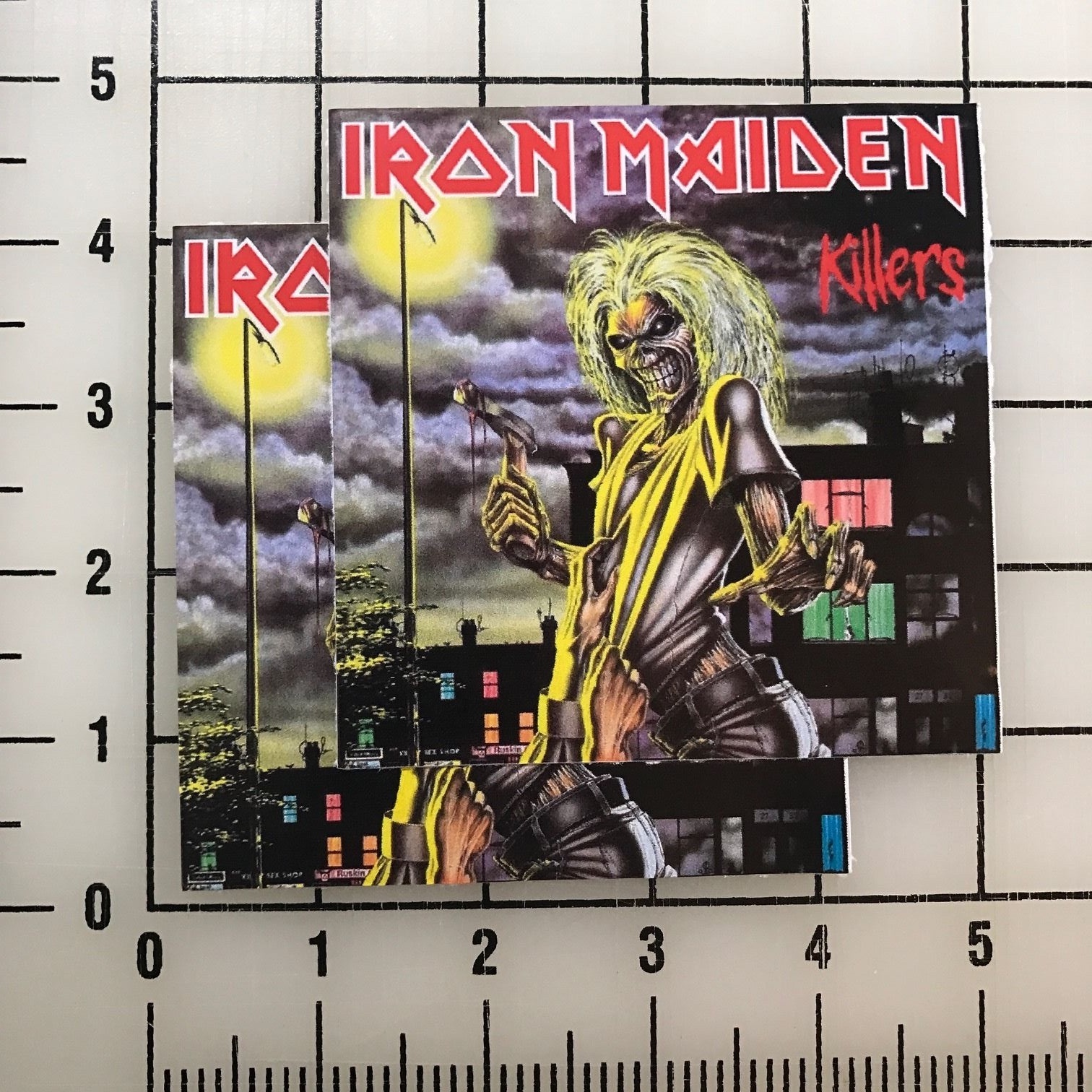 Iron Maiden Killers 4" Wide Vinyl Decal Sticker BOGO