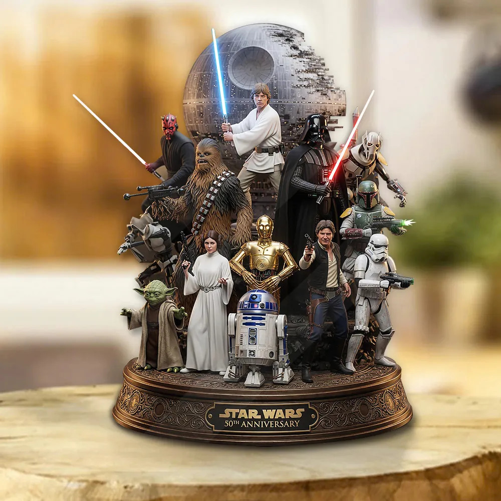 Wars 50th Anniversary Custom Shape Acrylic Plaque