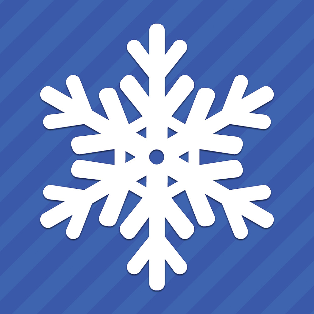 Snowflake Vinyl Decal Sticker