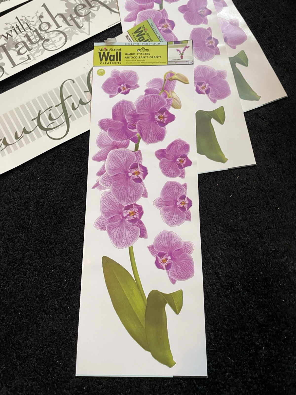 7 Main Street Wall Creations Wall Stickers Removable Decals Assorted Designs T9