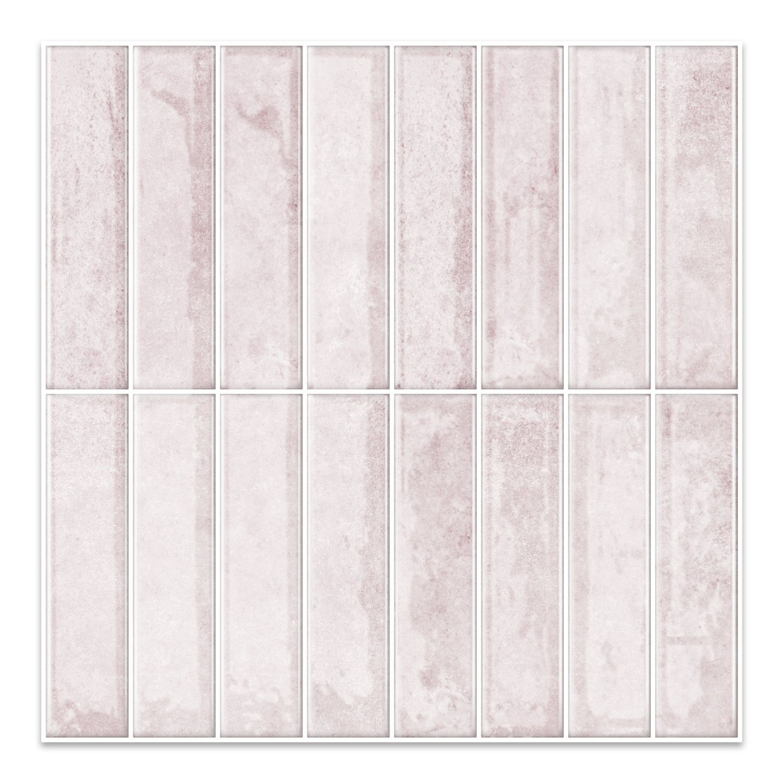 10 Pcs Peel and Stick 3D Wall Tiles 12×12" Splashproof DIY Kitchen Bathroom