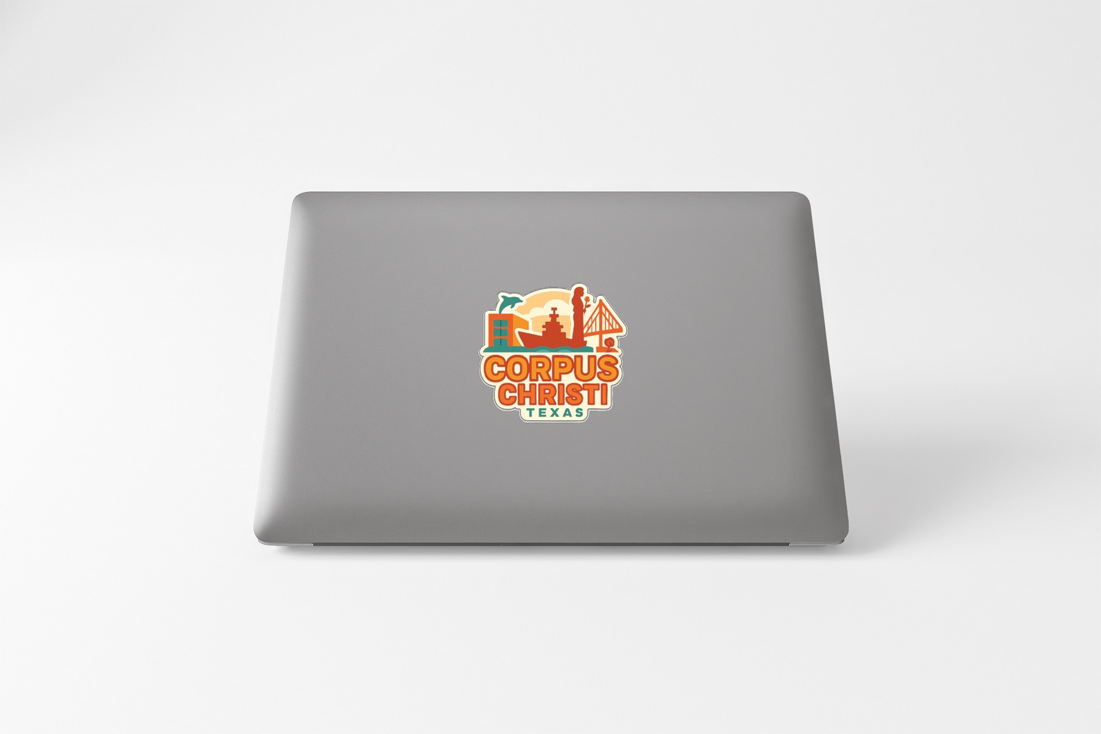 Corpus Christi Texas Sticker Decal Vinyl Die-Cut City Skyline Landmark Design