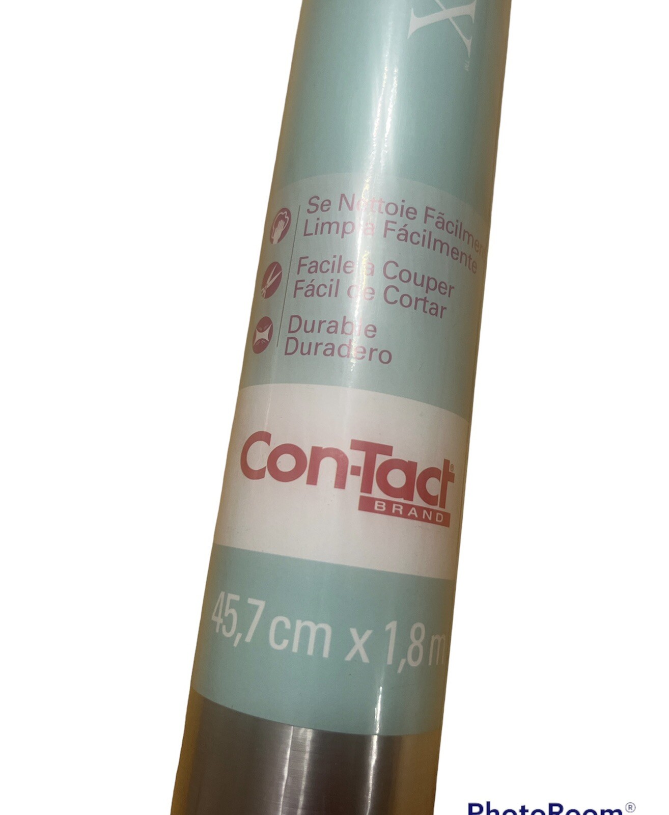 Con-Tact Creative Covering Metal FX 18 In. x 6 Ft. Stainless Steel Self-Adhesive