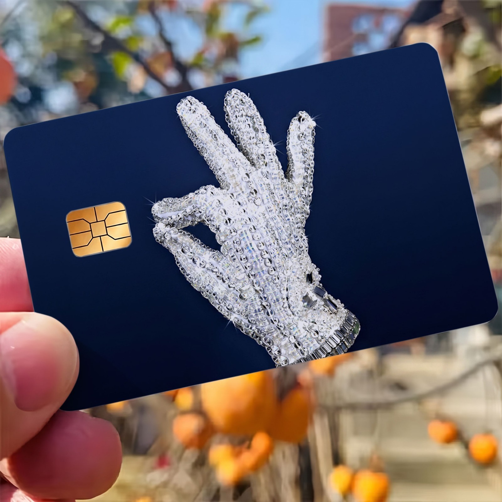 Michael Jackson Card Skin Cover King of Pop Credit Card Sticker Retro MJ Wallet