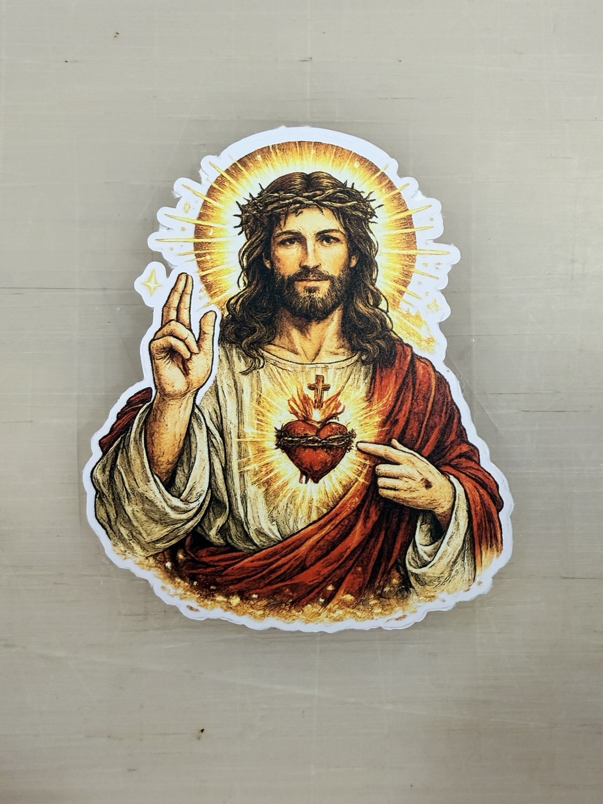 Jesus Christ Christian Sticker Decal Home Office Decor Free Shipping New Vinyl
