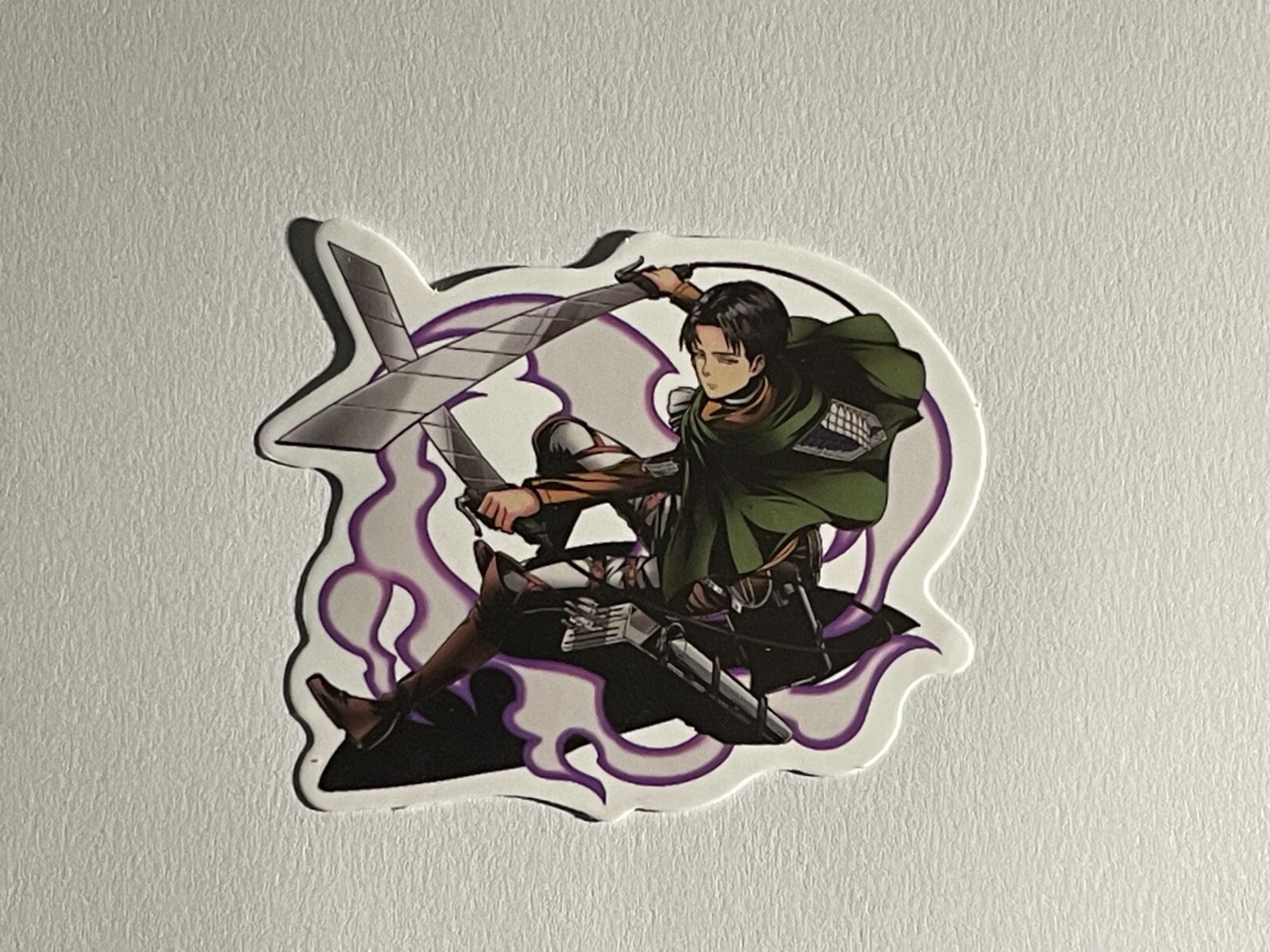 Attack on Titans Anime Stickers Varieties Levi Eren Yaeger