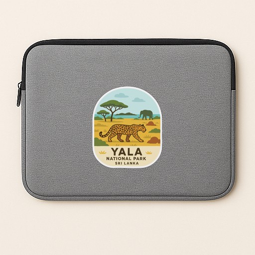 Yala Sri Lanka Iron On Heat Transfer Vinyl HTV Die-Cut World National Parks