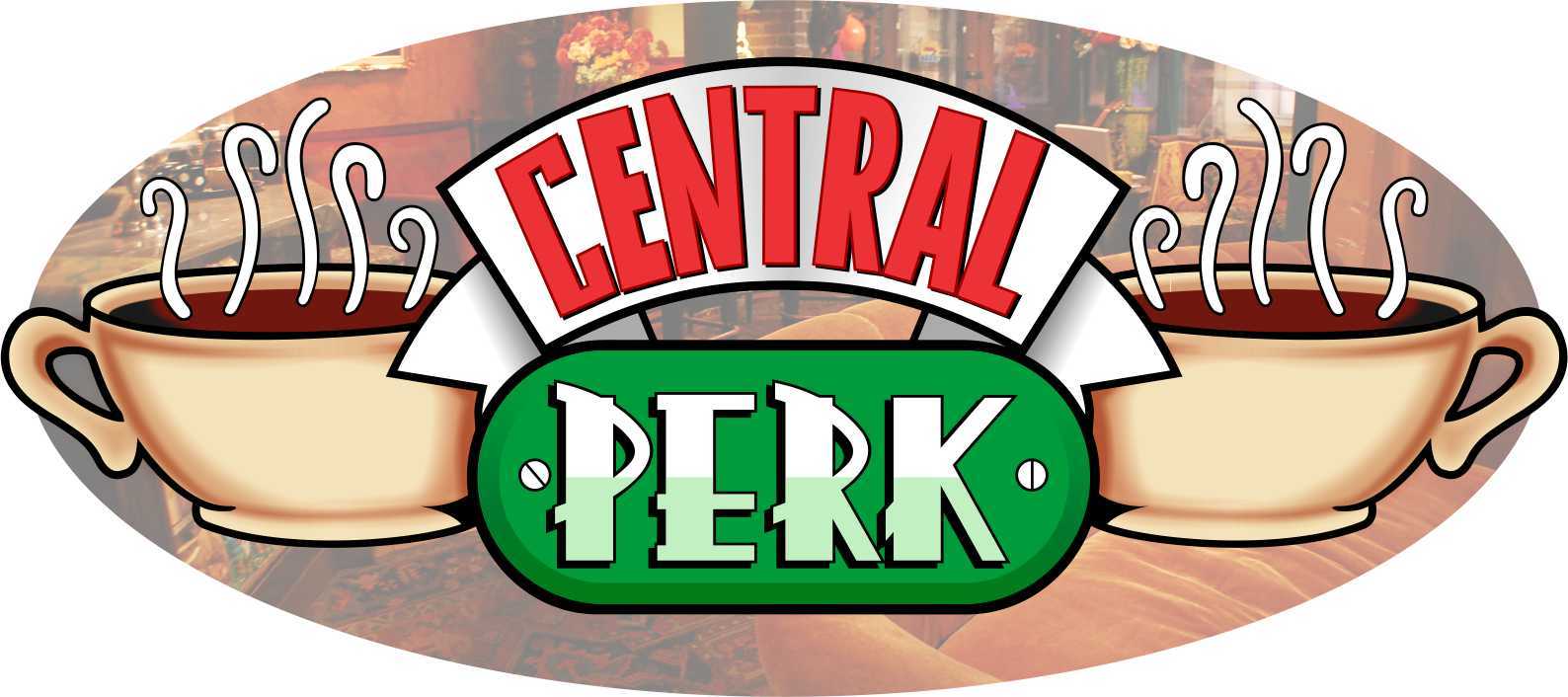 Central Perk Coffee House – Friends – Repositionable Wall Graphic Decal Sticker