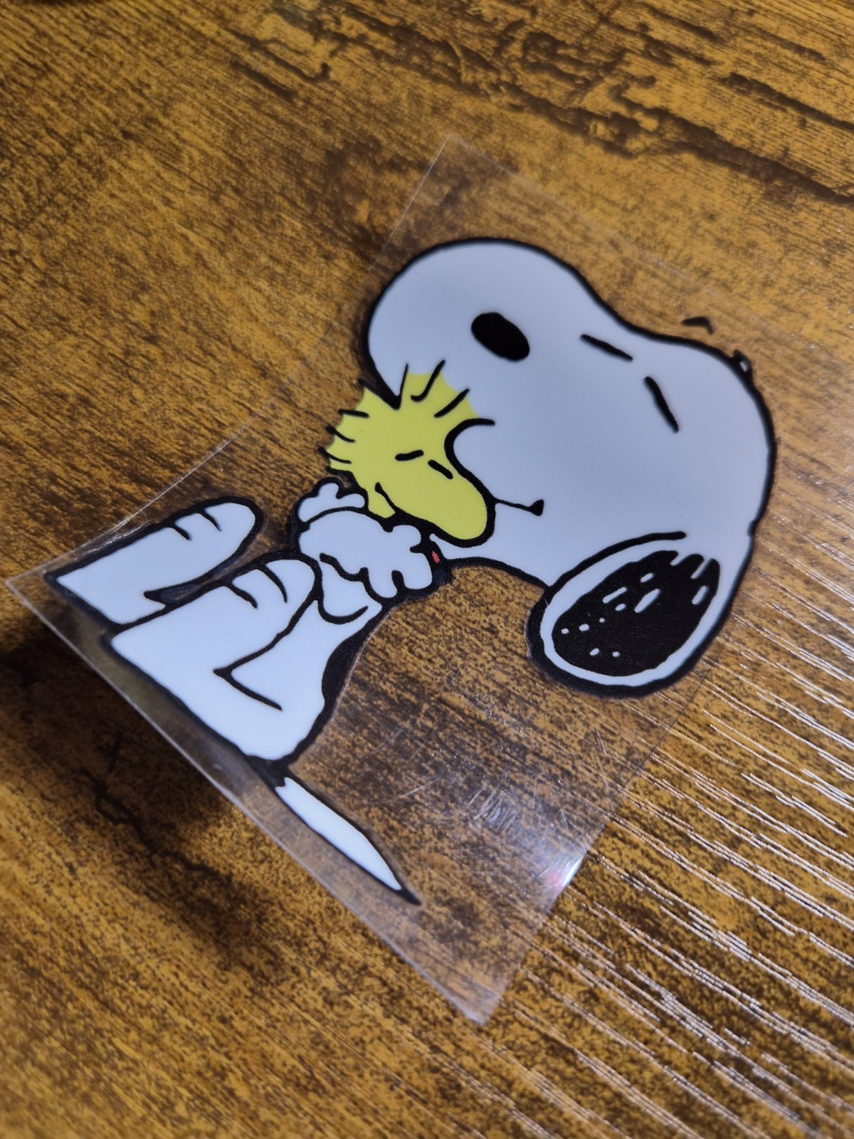 Snoopy And Woodstock Peanuts High Quality UV DTF Raised Decal Sticker NOT VINYL