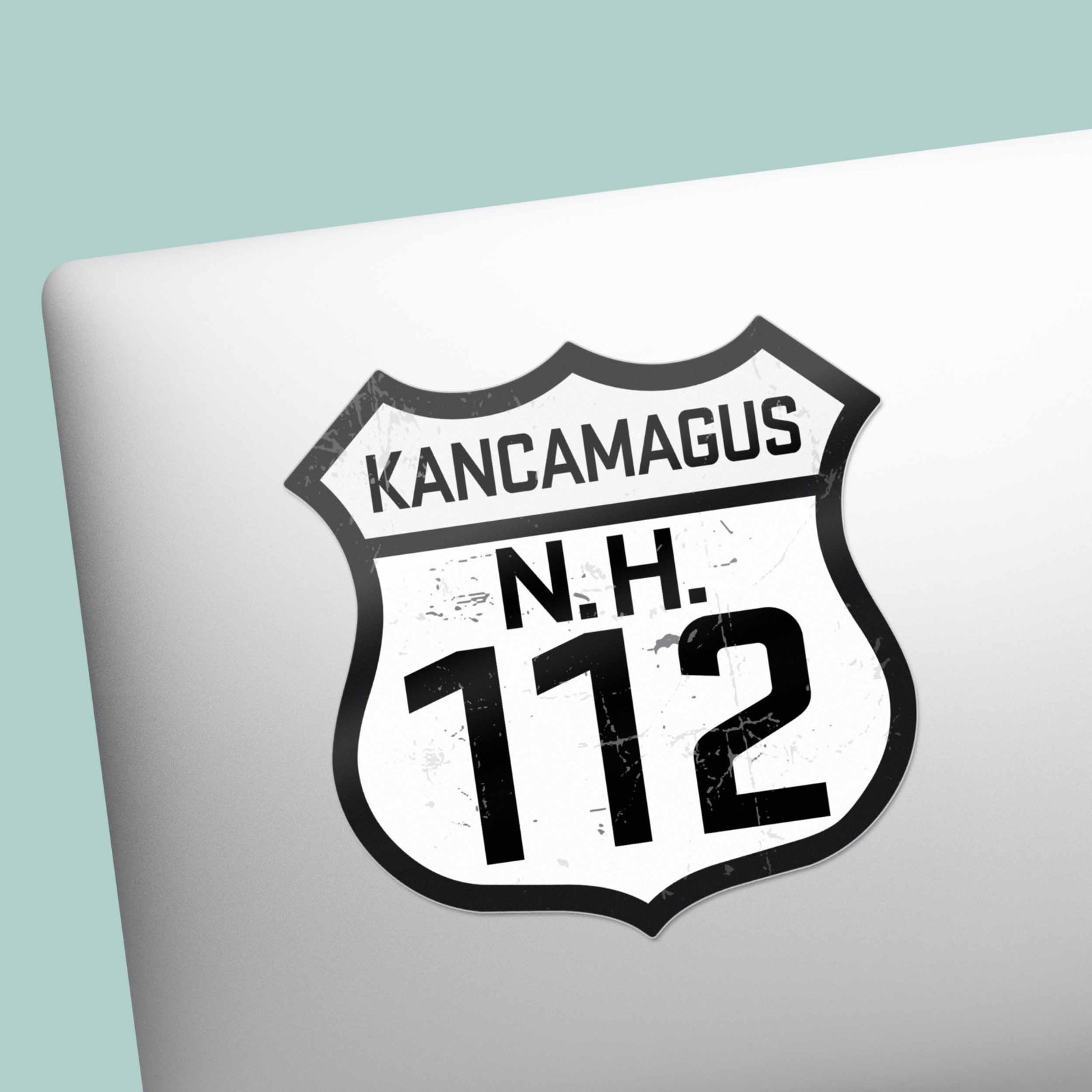 New Hampshire Kancamagus Highway 112 Sticker – NH Decals for Laptop & Hydroflask
