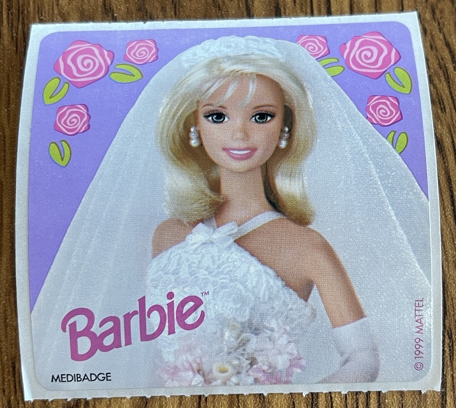 27 Barbie Stickers 1999 Mattel 2.5×2.5 Bridal Wedding Beautiful Bride VTG Lot
