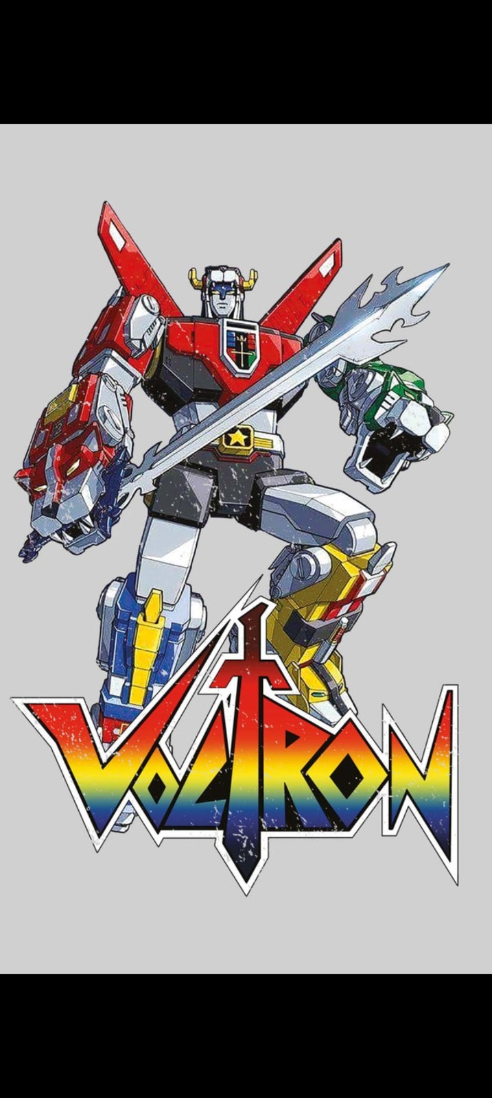VOLTRON STICKER X VOLTRON HIGH-GLOSS HIGH MIRROR VYNIL DIE-CUT STICKER X 4X4 INC