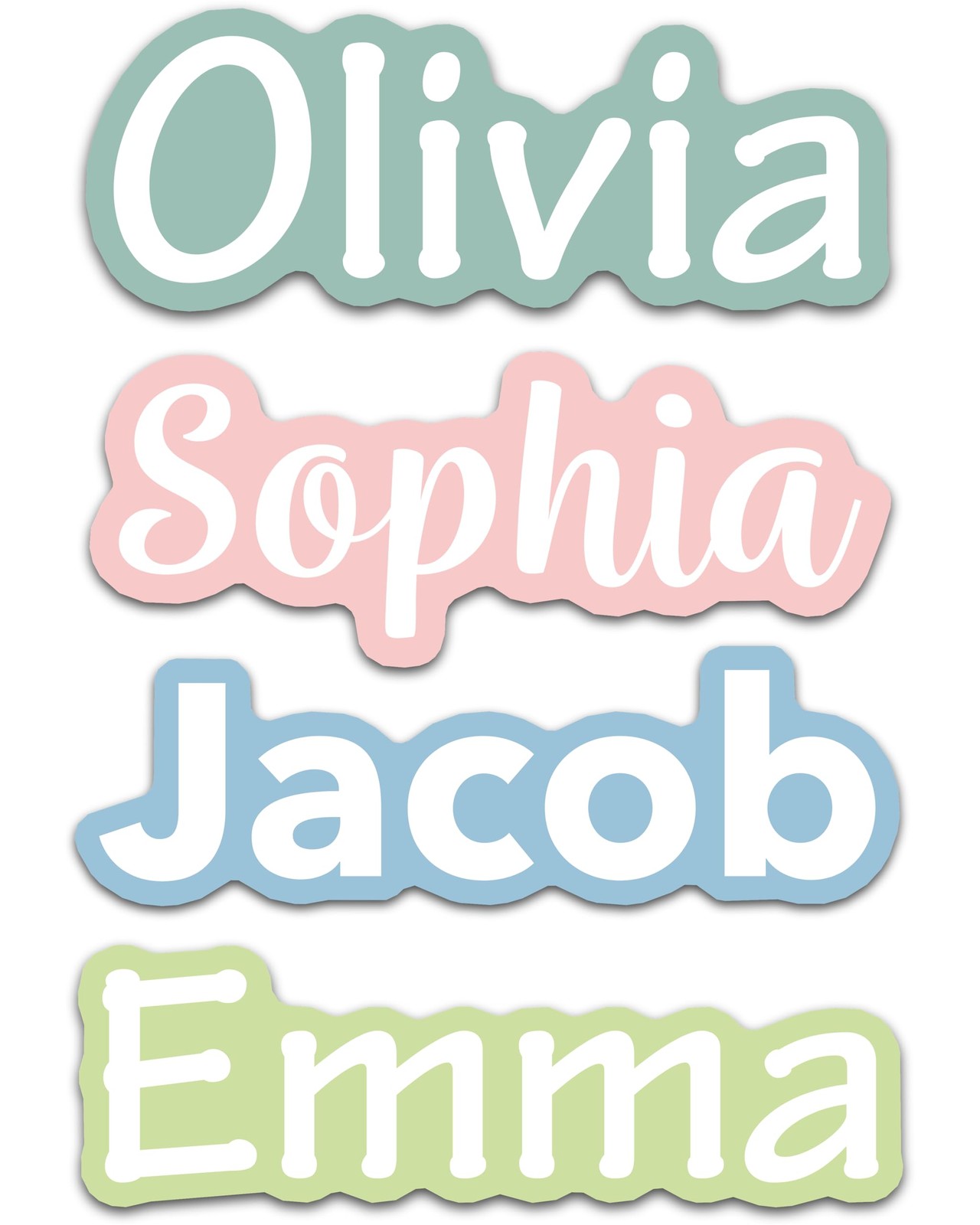 Custom Name Stickers for Water Bottles Personalized Waterproof Vinyl Name Labels