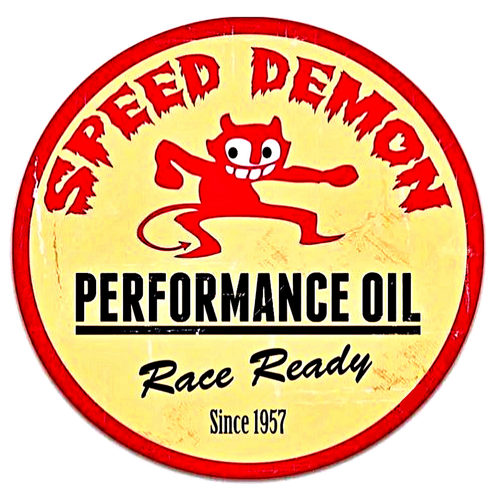 GAS STATION SIGN STICKER GASOLINE STATION FILLING STATION CAR REPAIR 4 SIZES