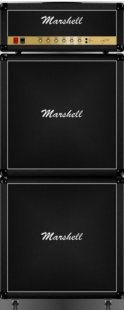Marshall Stack Repositionable Door or Wall Graphic – Unique! – USA Seller!-Gift!