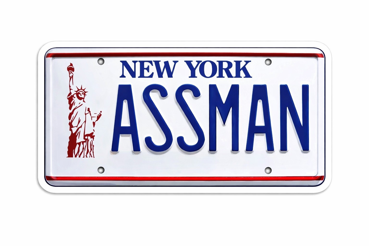 Seinfeld Kramer Assman License Plate Vinyl Car Truck Window Laptop Sticker/Decal