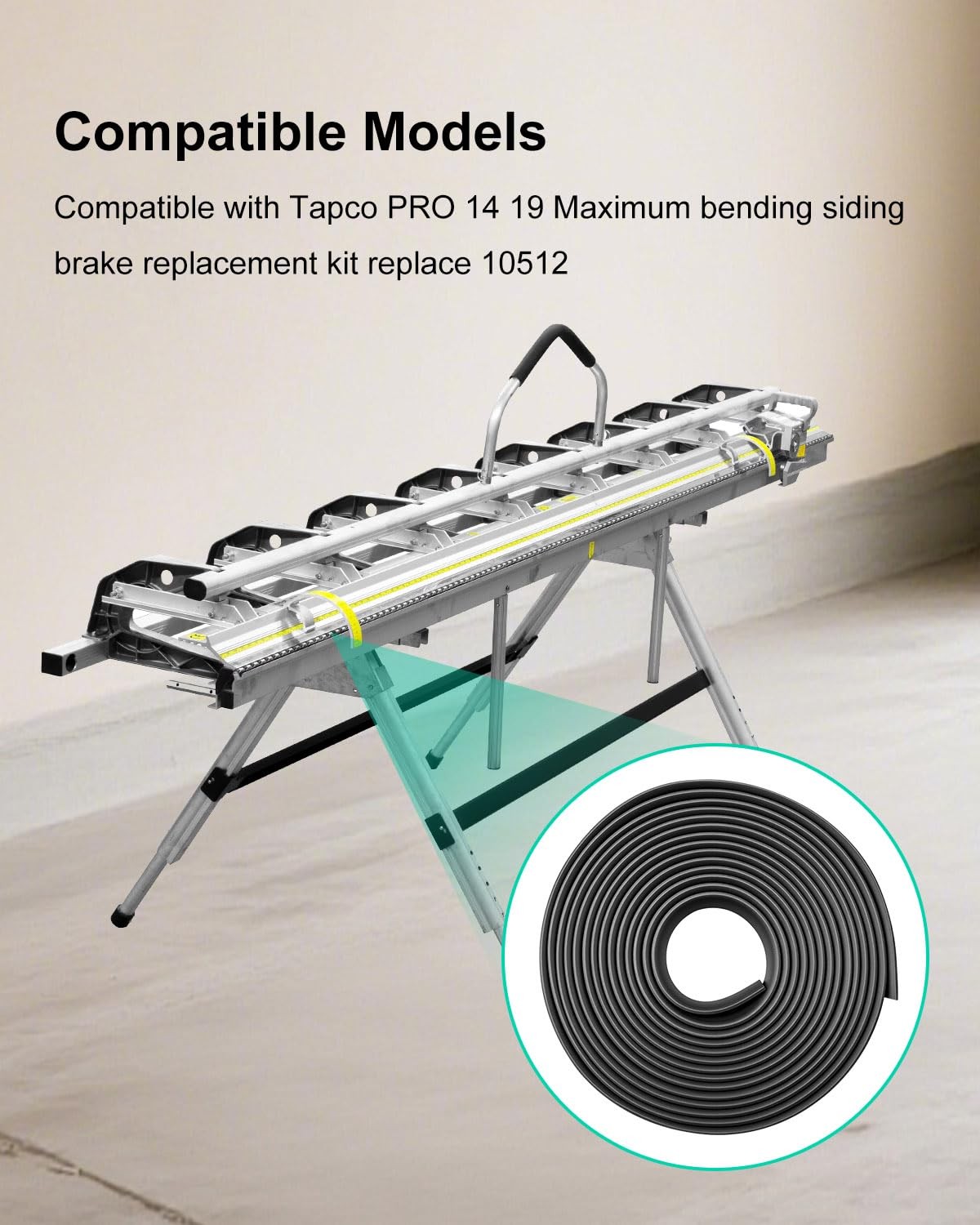 Vinyl Strip 157 Inch Compatible with Tapco PRO 14 19 Maximum Bending Siding B…