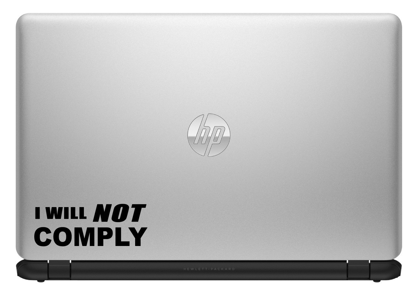 I Will Not Comply Vinyl Sticker Decal Protest Government Patriotic ICE