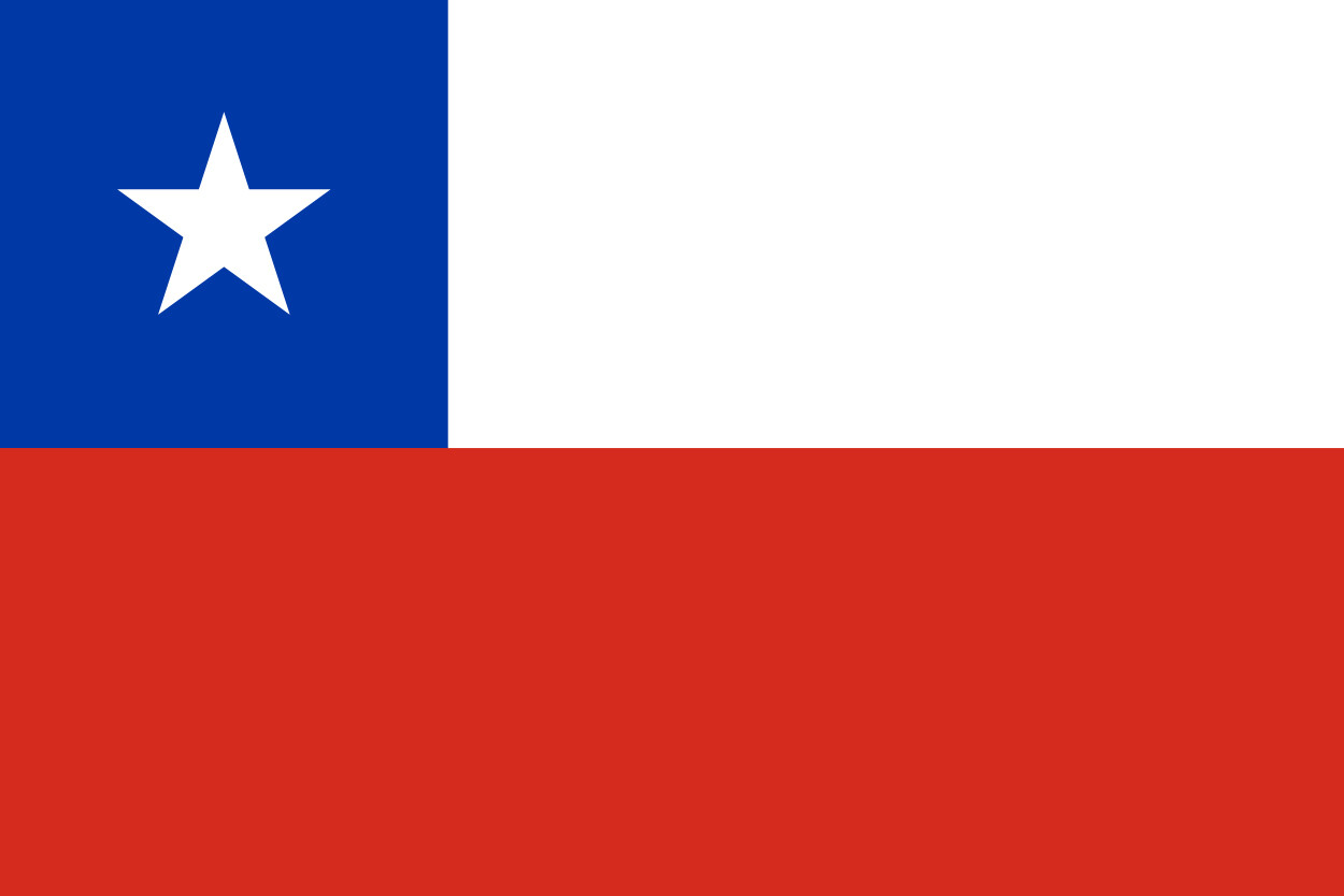 Chile Country Flag Vinyl Decal Sticker Car Truck Bumper Laptop Mug Tumbler