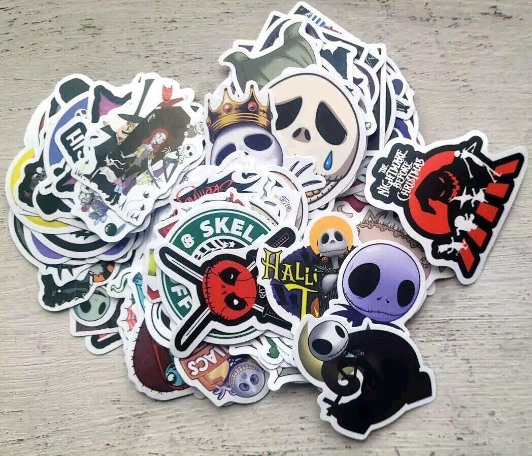 Nightmare Before Christmas Sticker Mystery Pack Random Sticker Lot Of 10 Pcs