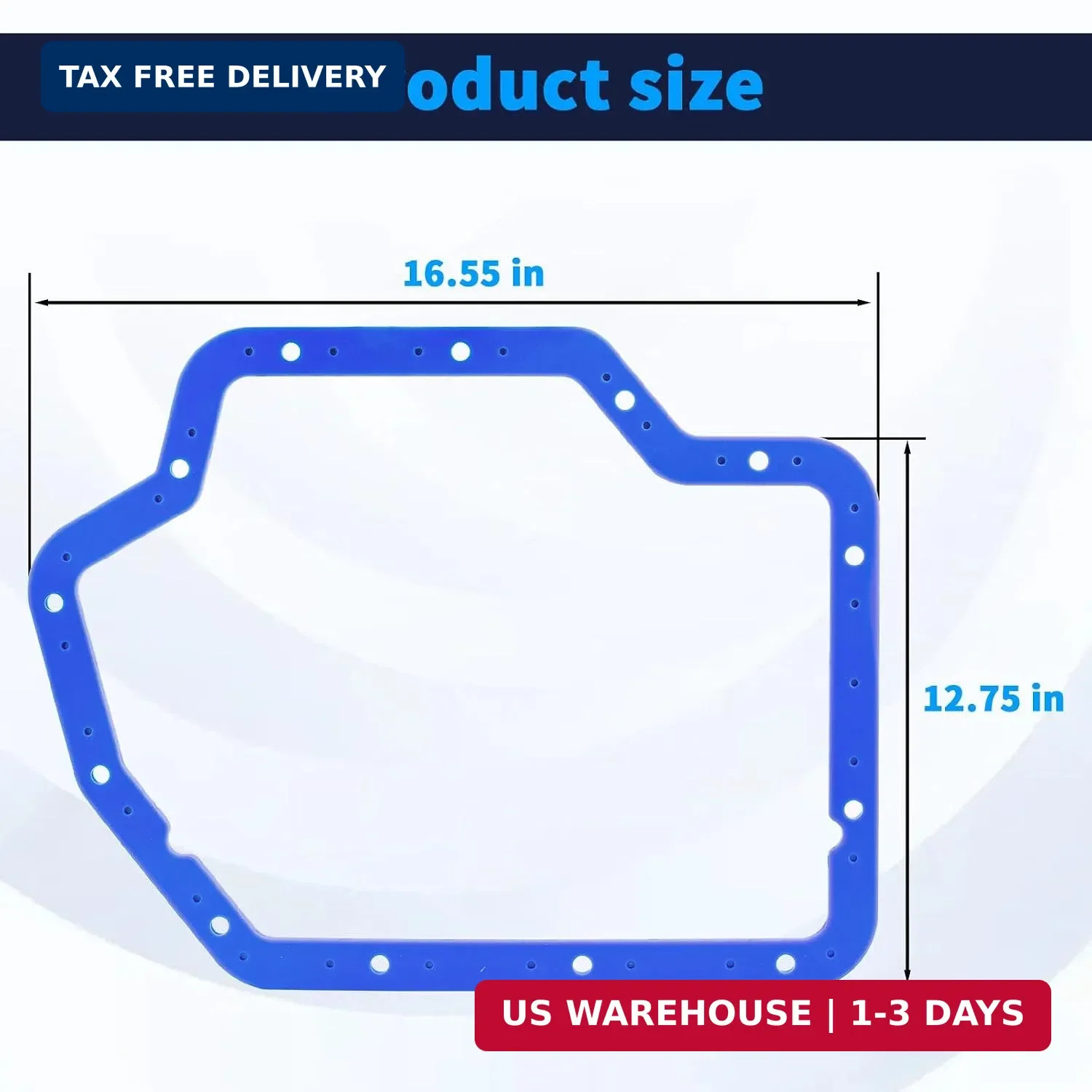 TH400 Transmission Oil Pan Gaske for GM Turbo 400 | High Durometer Vulcanized Ru