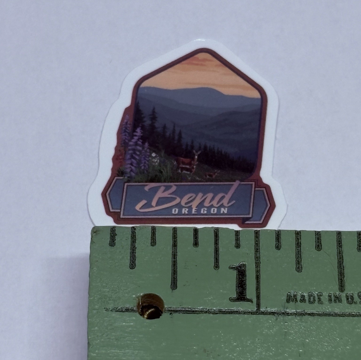 Bend Oregon State Sticker Tour Travel Decal Vinyl Souvenir Journal Art Tc6