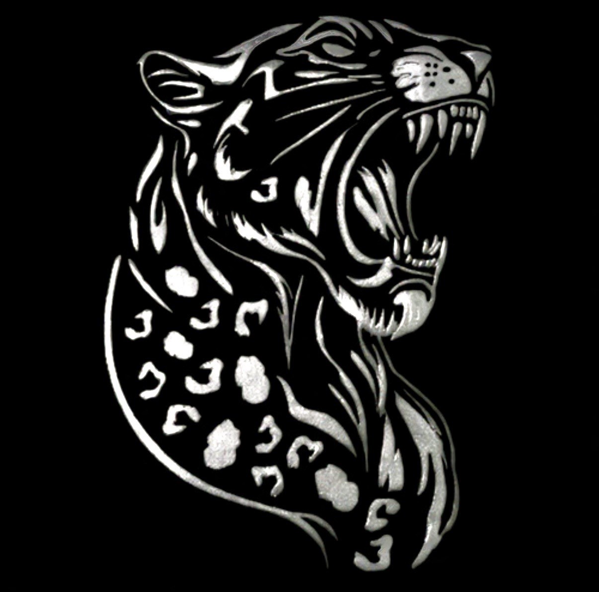 Aztec, Maya Ocelotl, Jaguar Sticker, Decal Vinyl, Mexico, Azteca
