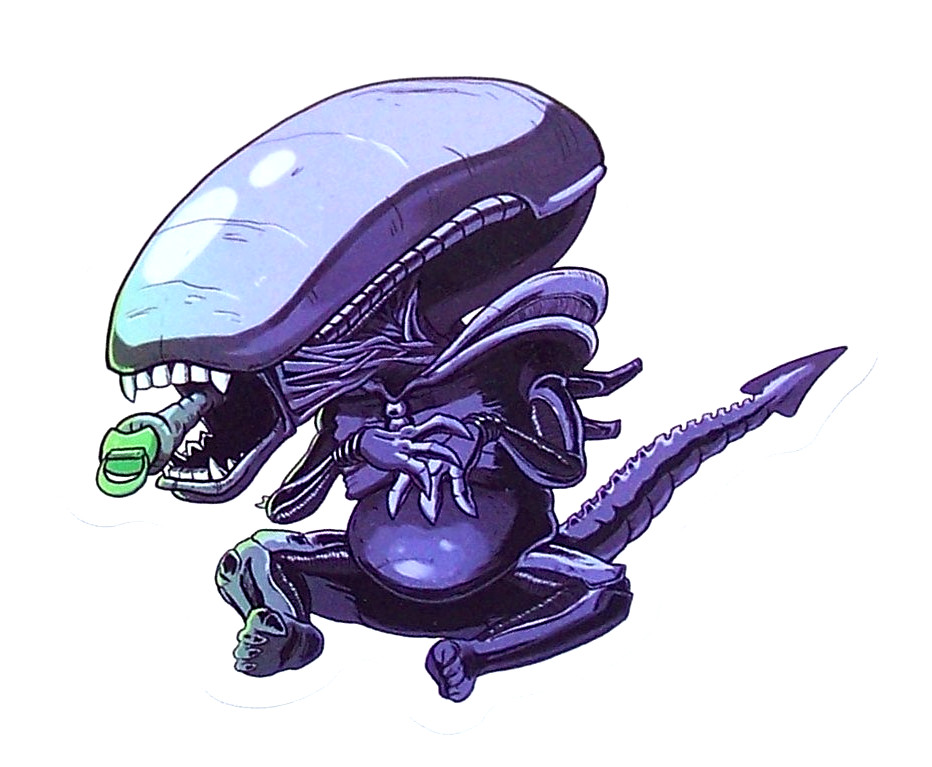 ALIEN – Cut Sticker Decal Movie Horror Sci-Fi Film ALIENS
