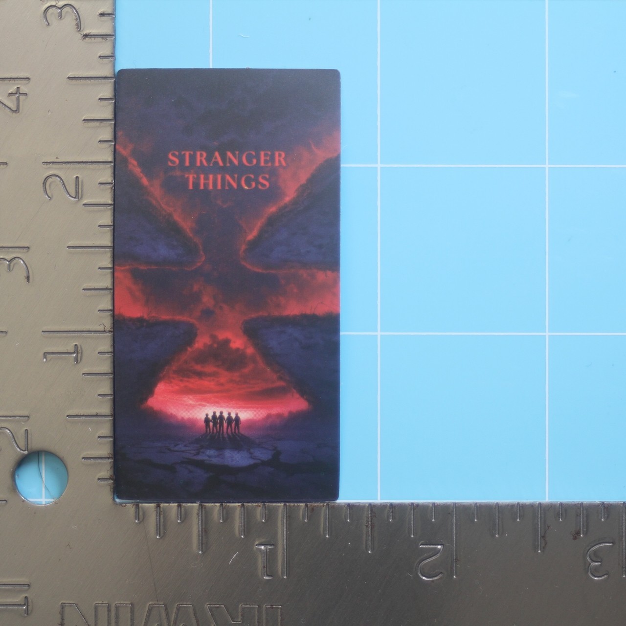 Stranger Things Sticker (PROMO ARTWORK) Netflix Horror Show, Matte PVC Decal