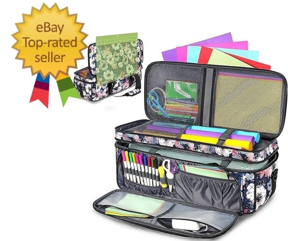 Carrying Case for Cricut Maker 4, Maker 3, Explore 4, Explore 3, Air 2, Die C…