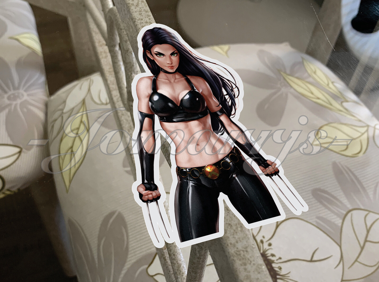 X-Men – Anime – X-23 Custom Color Sticker Decal Comics x23 marvel dc wolverine