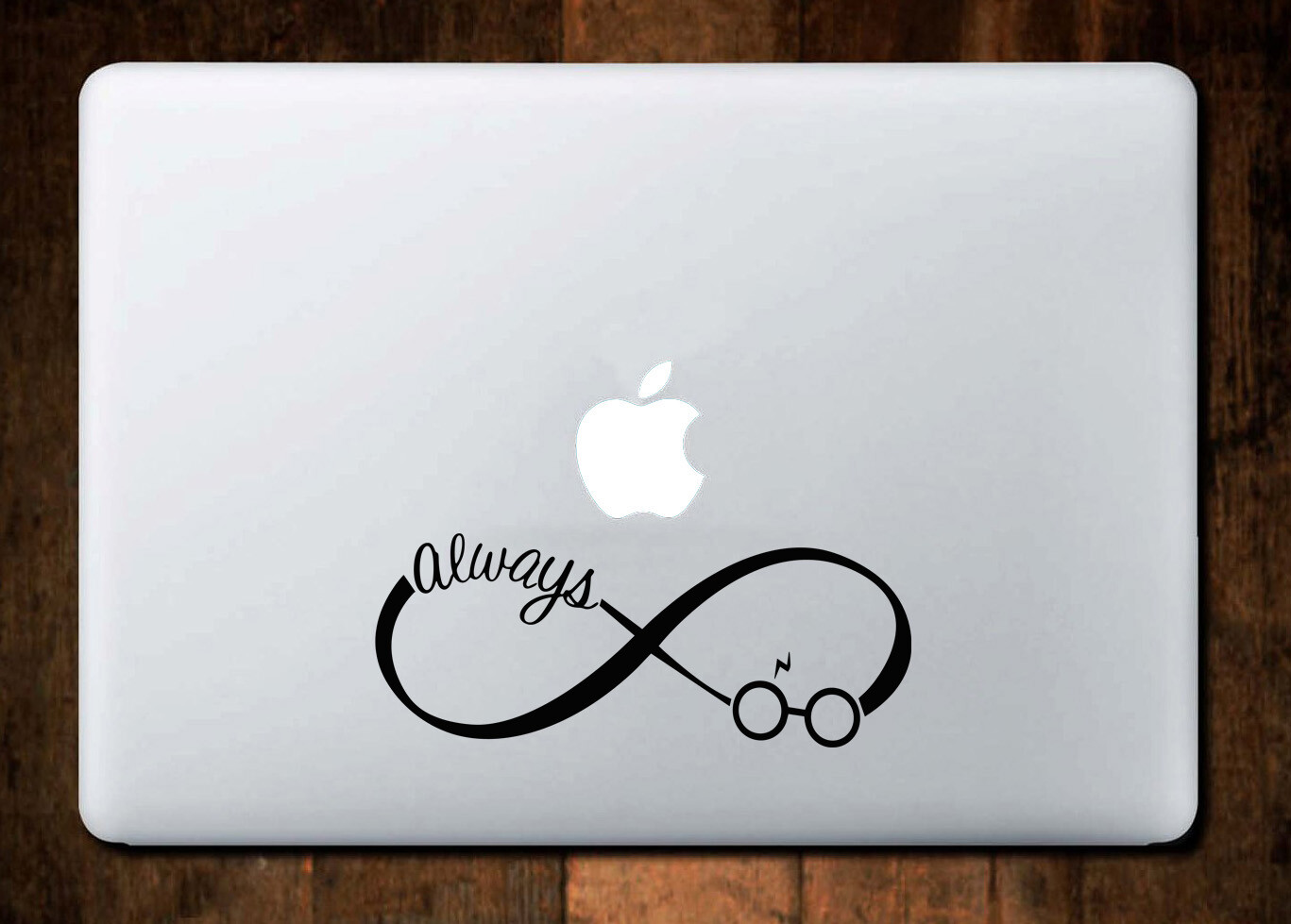 Harry Potter Always Infinity Glasses and Scar Vinyl Decal Wizarding World