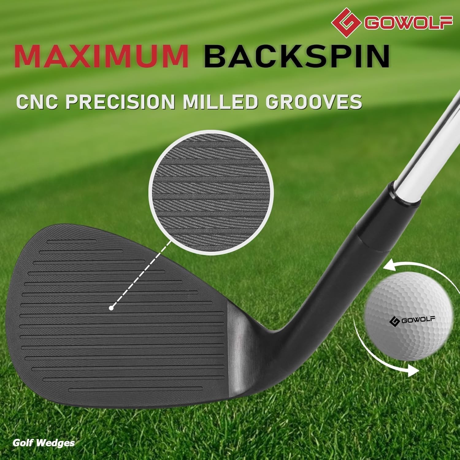 Forged Golf Wedges 69 Degree Single or Sets for Men, Right Hand Premium Full Fac
