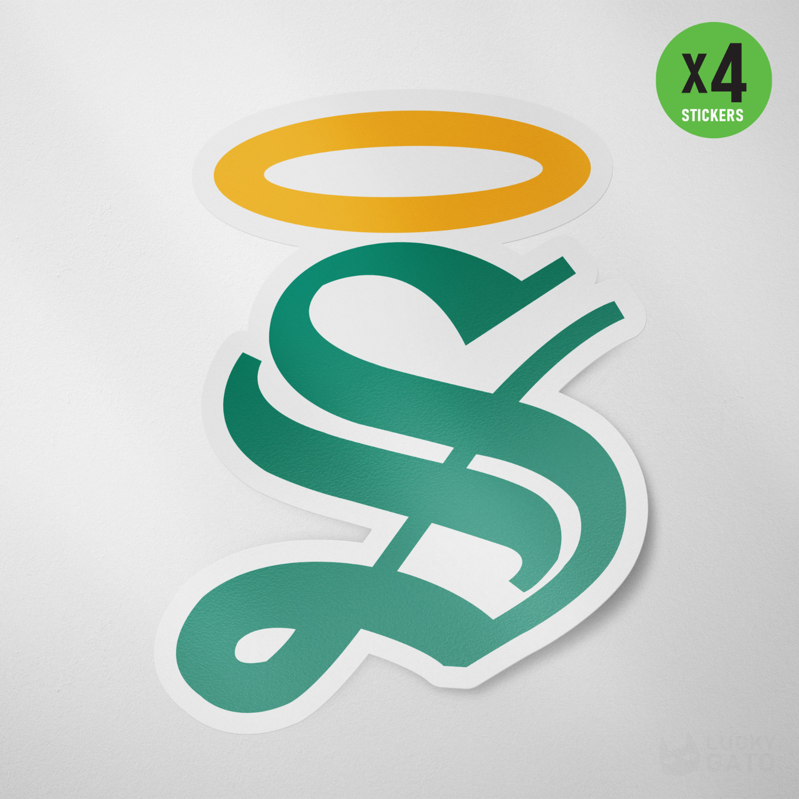 (4 Pack) Santos Laguna Mexico Vinyl Sticker Decal Calcomania Torreon Guerreros