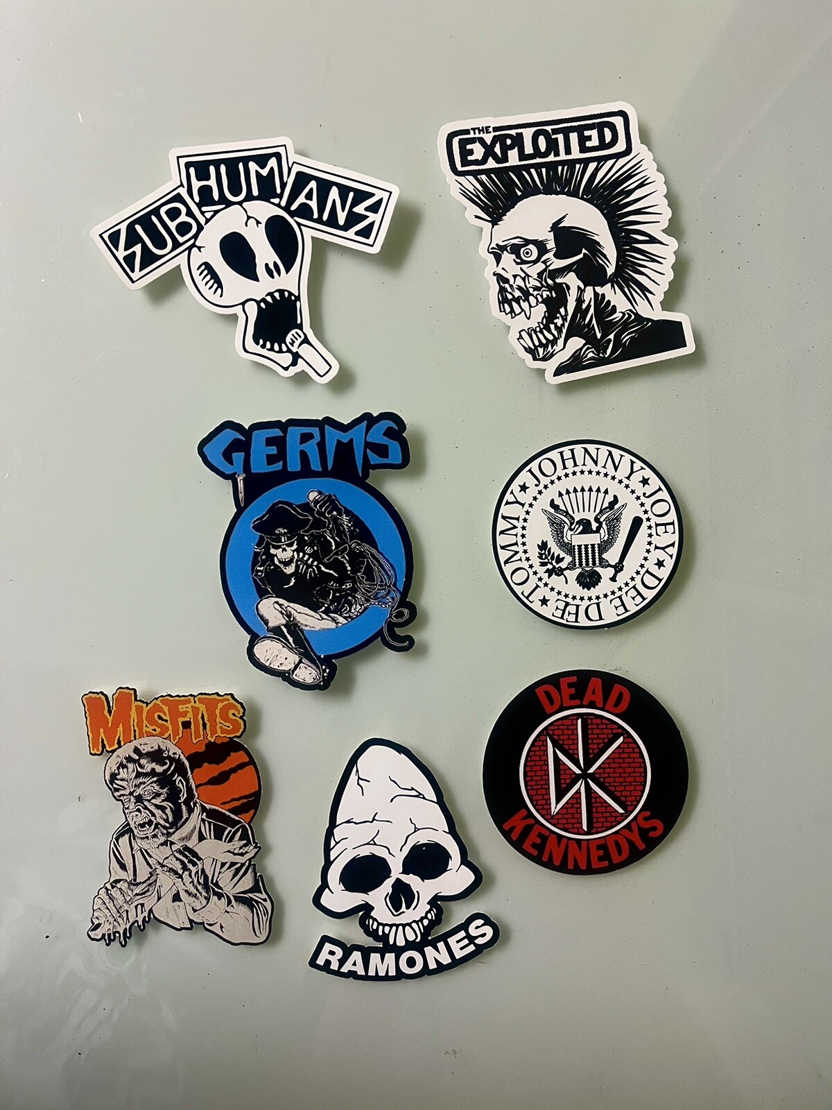Punk Rock Sticker Pack – Misfits Minor Threat Social Distortion Descendants