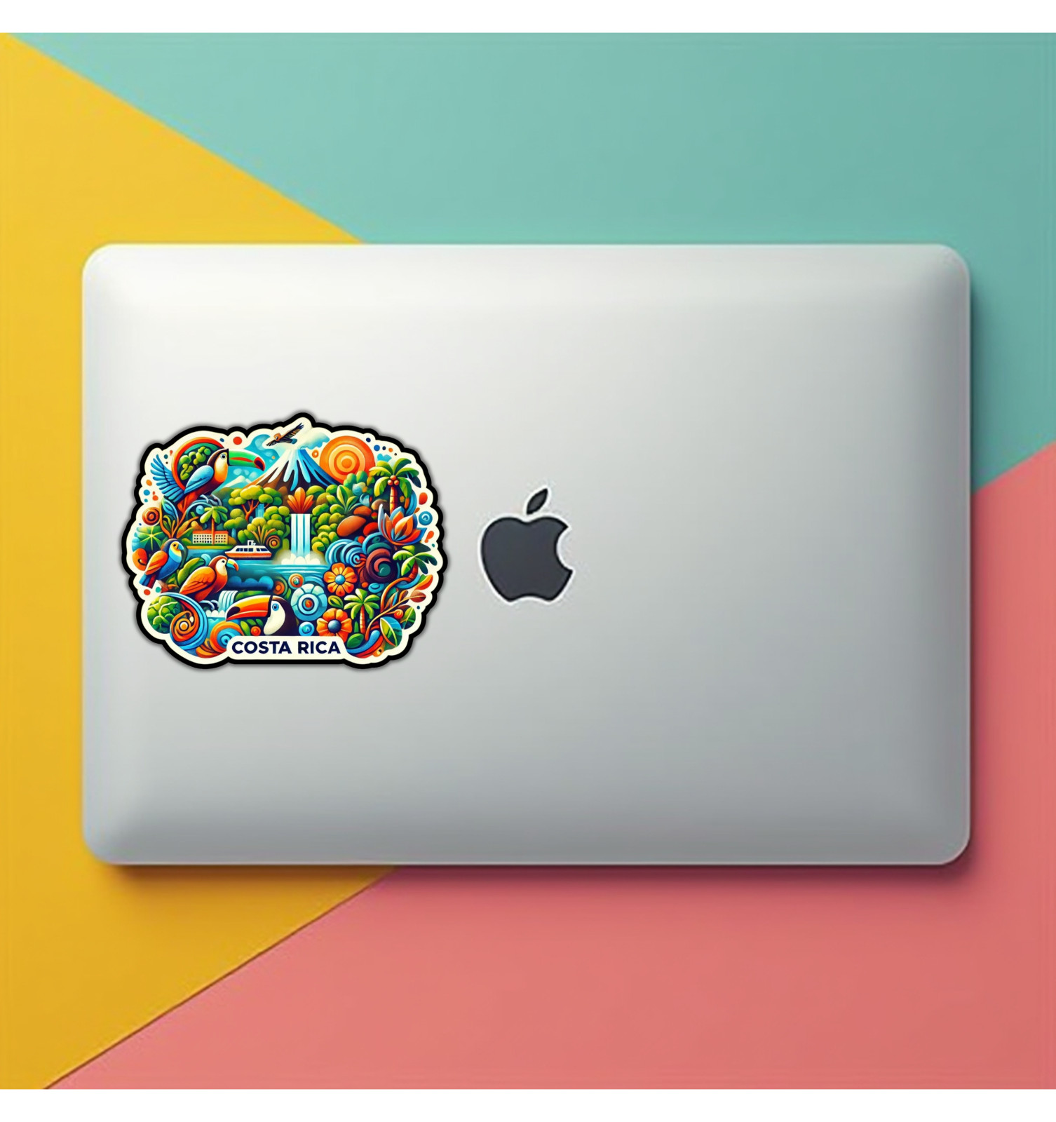Costa Rica Fridge Magnet or Laptop Sticker