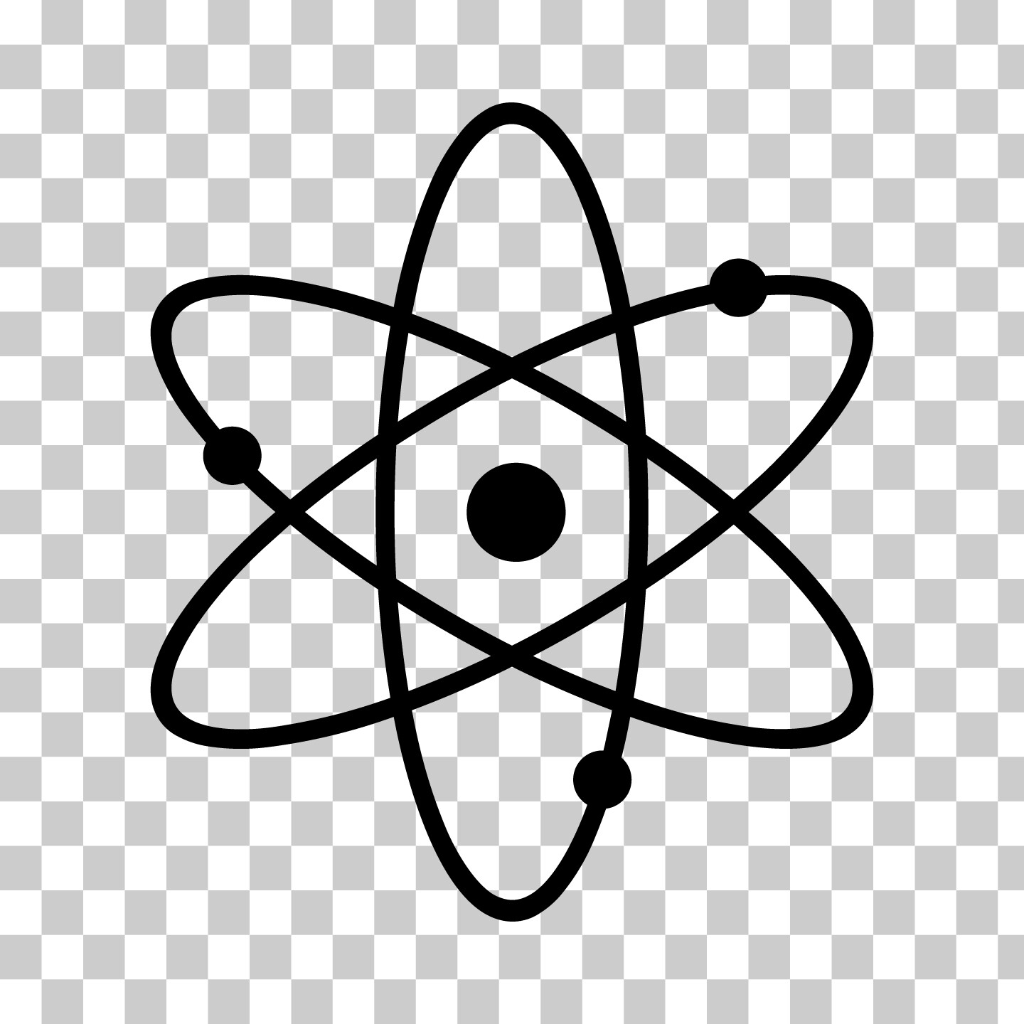 Atomic Symbol Custom Vinyl Sticker Decal Radiation Fallout Nuclear Energy