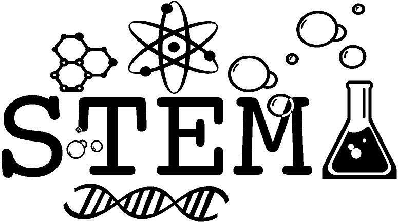Stem Science Technology Wall Decal – Home Laboratory Decoration Design Sticker